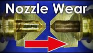 HOW MUCH abrasive filaments damage your nozzle!