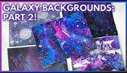 5 MORE Easy Ways To Create A DIY Galaxy Background