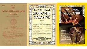 Watch the evolution of National Geographic covers: 130 years in under 2 minutes