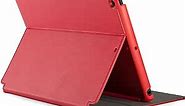 Speck Products StyleFolio Case and Stand for iPad Air (5th Gen) - Dark Poppy Red/Slate Grey
