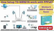 How to Quick Setup TP-Link TD-W8961N 300Mbps Wireless N ADSL2+ Modem Router - English