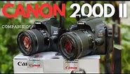 Canon 200D vs 200D II in 2023 | Which one is Best? Buying 200D ii is good option?