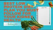 Best Low Protein Diet Plan For Kidney Health | Planned Focused Low Protein Diet Plan For Kidneys
