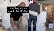 How to Stack Sandbags