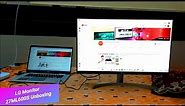 LG 27-inch Monitor 27ML600S Unboxing | Best Full HD Monitor for Photo, Video and Gaming Purpose