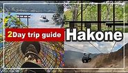 【2-Day Hakone travel plans】 Efficiently Enjoying Hakone while Avoiding Crowds (Japan travel vlog)