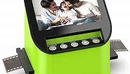 Film and Slide Scanner with 4.3'' LCD Screen 22MP High-Resolution Negative Convert Color & B&W, 35mm, 126, 110, Super 8 Negatives Slides to JPEG, Support HDMI/USB Output