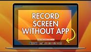 Free Screen Recording on Mac - How to Record Screen on MacBook Air, Pro, Mac Mini?