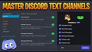 Every Text Channel Permission on Discord EXPLAINED!