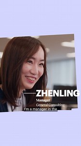 Zhenling is a manager on our general consulting team #atBain. Her role involves identifying opportunities for her team, and she thrives on the dynamic nature of her work and its potential for growth. As the Women at Bain Tokyo lead, Zhenling is able to be more inspired in her career. Learn more about our management consulting roles: https://atbain.co/4fKiP5f | Bain & Company