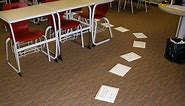 Human Board Game to Review for Exams
