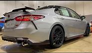 2020 Toyota TRD Camry Silver Black Roof start up and walk around