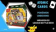 Pokémon Unboxing - Miraidon ex League Battle Deck