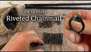 How to make riveted chainmail