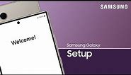 Set up a Samsung Galaxy S24 series phone | Samsung US