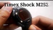 Timex Shock M252, Men's "Expedition" Indiglo Digital Watch, Chronograph