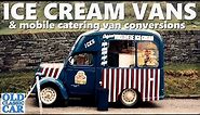 Classic ice cream van & mobile catering conversions | Bedford CA, Citroen H & Morris J Type vans ++