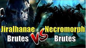 Jiralhanae Brute VS A Necromorph Brute | Halo VS Dead Space | Biological Break Down Explained | Lore