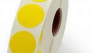 | Yellow Inventory Dot Stickers