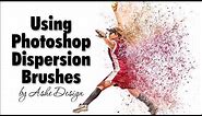 Using Photoshop Brushes - Dispersion Dust Particles