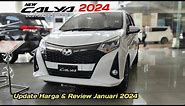 Update Harga Toyota Calya 2024 & Review Januari 2024