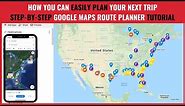 Google My Maps route planner [step-by-step tutorial]