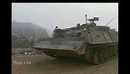 1999 Rg31 Nyala and Badger AEV at Camp Crow Kosovo.