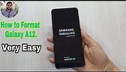 How to Format Samsung Galaxy A12?
