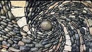 Create a stunning pebble mosaic feature wall with these tips and tricks only artists know!