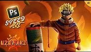 Photo Manipulation of UZUMAKI Naruto in Photoshop | Speed Art | SK Graphics
