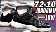 BEWARE Before Buying Jordan 11 Low 72-10 Review and On Foot in 4K !