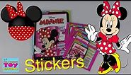 Minnie Mouse Panini Sticker Album & Pack Opening Disney | PSToyReviews