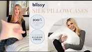 Blissy Pillowcase Review - 100% Pure Mulberry Silk - Best Pillowcase Blissy Pillowcase Review