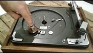 how to fix an idler wheel in turntable