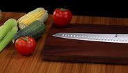TUO Chopper Knife 6 inch - Chinese Heavy Duty Butcher Knife Vegetable Meat Cleaver Knife - German HC Stainless Steel - Ergonomic Pakkawood Handle for Home and Restaurant- Osprey Series with Gift Box