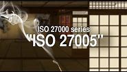[ISO 27000 series] episode 3 : "ISO 27005"