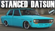 LOWEST CAR EVER? - 1970 Datsun 510 || STANCE BUILD || Forza 6