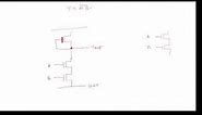 2 input NAND gate design using nmos technology,How to design two input NAND gate,2 input NAND gate
