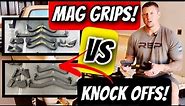 MAG GRIPS vs Amazon Generic lat Pulldown Attachement set! Garage gym review and home gym comparison!