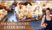 AMAZING SEVEN LAYER BARS: An easy and delicious Magic Bar or Seven Layer Bar Tutorial!