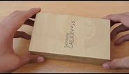 Samsung Galaxy S5 Unboxing