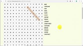 5 Websites for Free Printable Word Search Puzzles Large Print