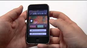 iPhone 3GS (iOS 6) incoming call
