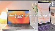 macbook pro m1, 13-inch (space gray) | unboxing 💻