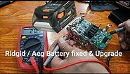 How to repair Ridgid 18v battery