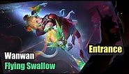 Wanwan Flying Swallow 11.11 Skin Entrance (Upscale 4K) Mobile Legends