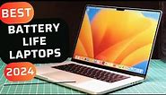 Top 5 Best Battery Life Laptops to buy in 2024
