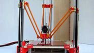 Rostock delta robot 3D printer prototype