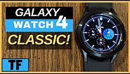 Samsung Galaxy Watch 4 CLASSIC! (New) - Unboxing, Setup, (Hands On) Features and First Impressions!