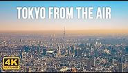 Tokyo Helicopter Tour - Aerial Views of Japan [4K]